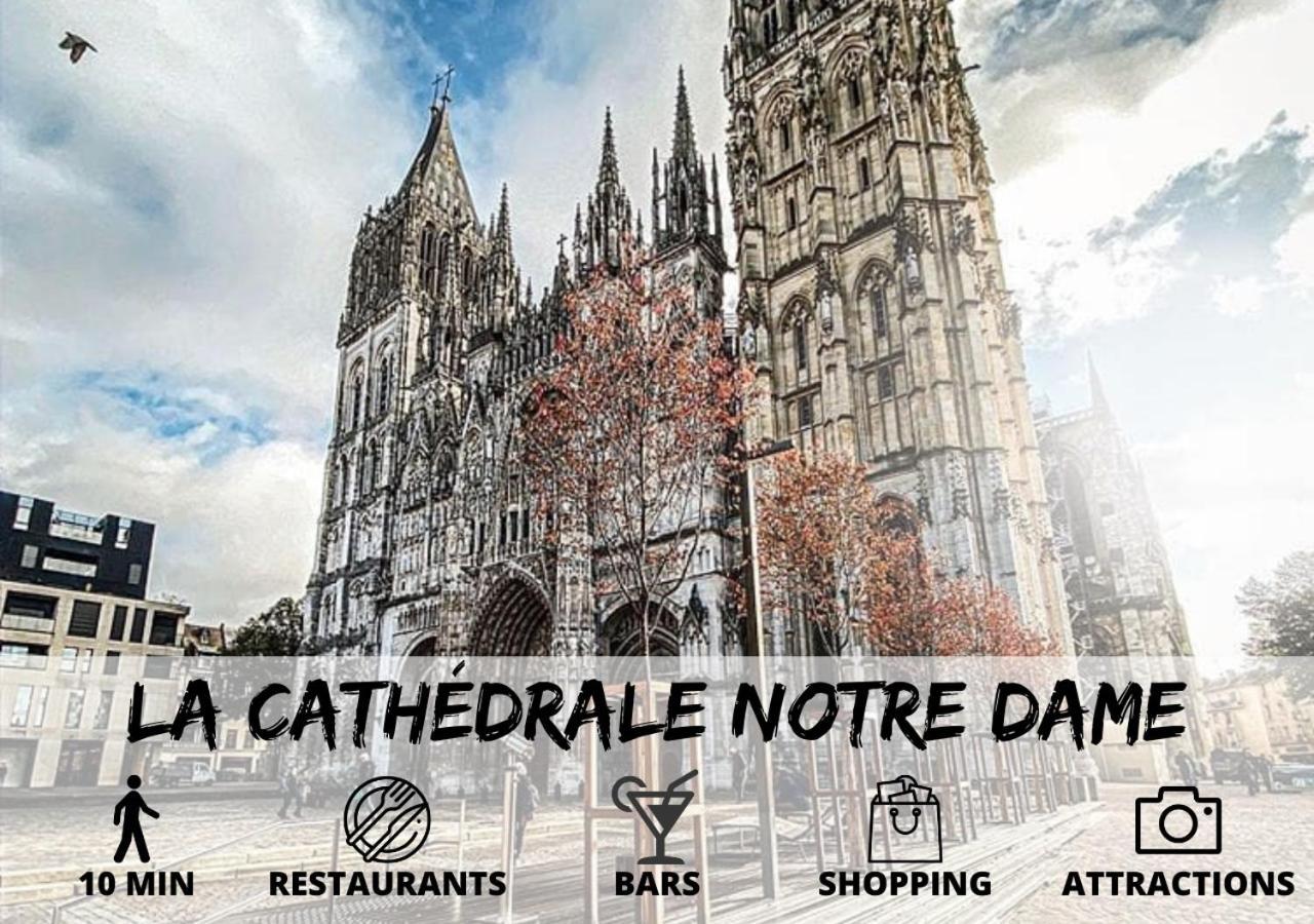 Cosyappart - Le Saint Vivien Leilighet Rouen Eksteriør bilde